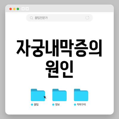 자궁내막증의 원인
