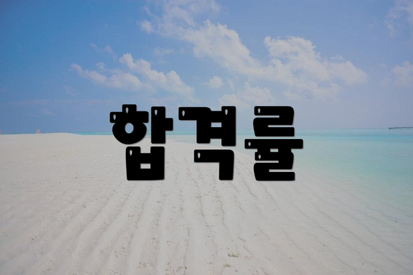 합격률