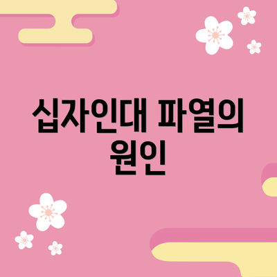 십자인대 파열의 원인