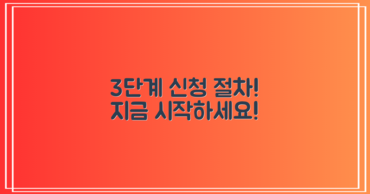 3단계 신청 절차