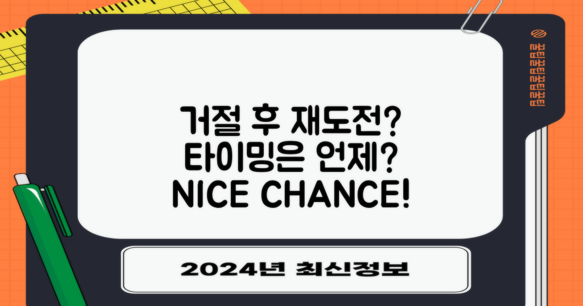 거절 후 재도전, 언제 가능할까?